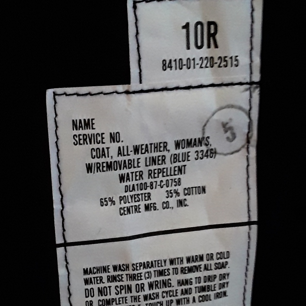 Black trench coat water  resistant,  lining suede